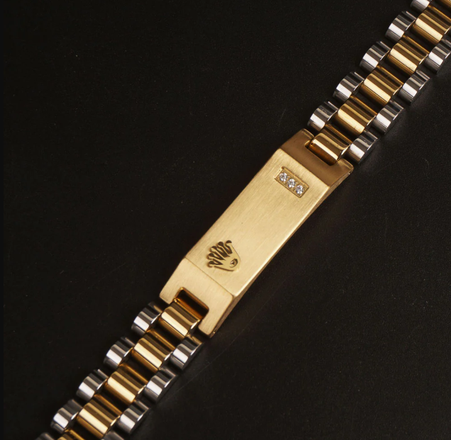 Rolex Bracelet - Stainless Steel - Two Tone