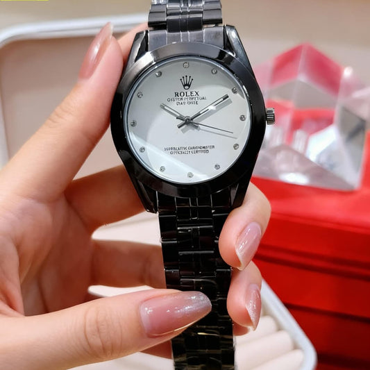 Rolex Inspired Black Luxury Watch
