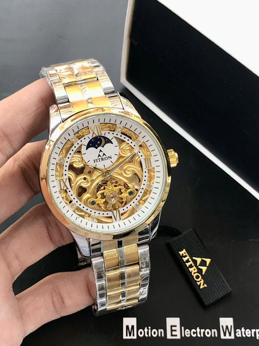 FITRON Original Skeleton Automatic Watch