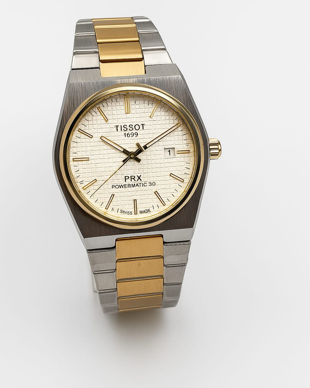 Tissot PRX Powermatic 80 – Two-Tone Watch