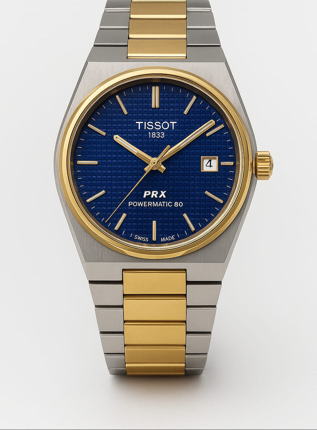 Tissot PRX Powermatic 80 – Two-Tone Watch